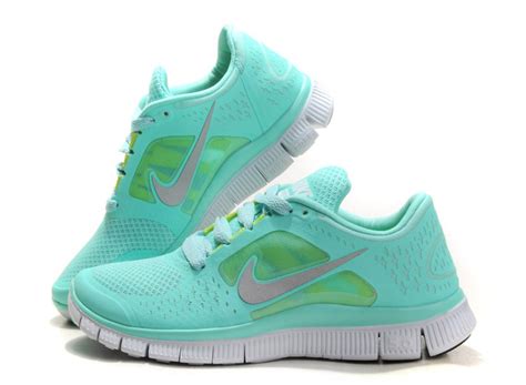 nike free run 3 womens shoes mint green 